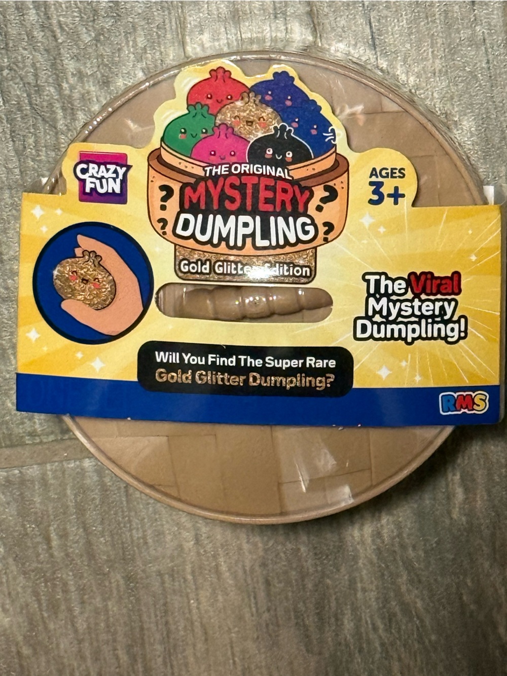 Mystery Dumpling Gold Glitter Edition - Kids Toy (Gold)